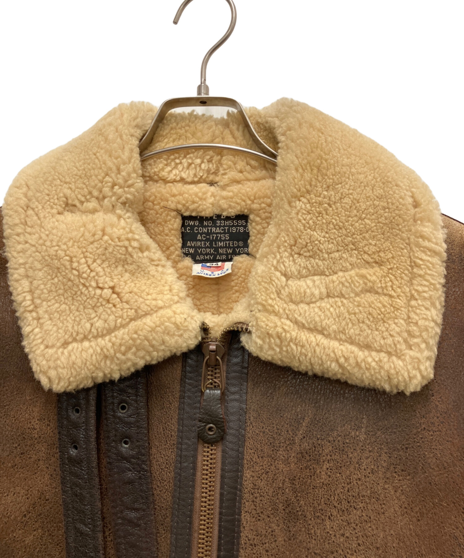 中古・古着通販】AVIREX (アヴィレックス) 80s B-3 フライトジャケット