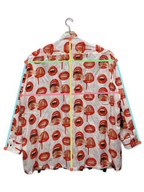 KIDILL キディル 22SS 日本製 Military Jacket Artwork by TREVOR BROWN オーバーサイズ ミリタリーシャツジャケット KL575 Free BLACK 中古・古着通販】KIDILL (キディル) Trevor Brown (トレヴァー