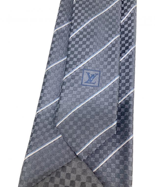 中古・古着通販】LOUIS VUITTON (ルイ ヴィトン) ネクタイ グレー