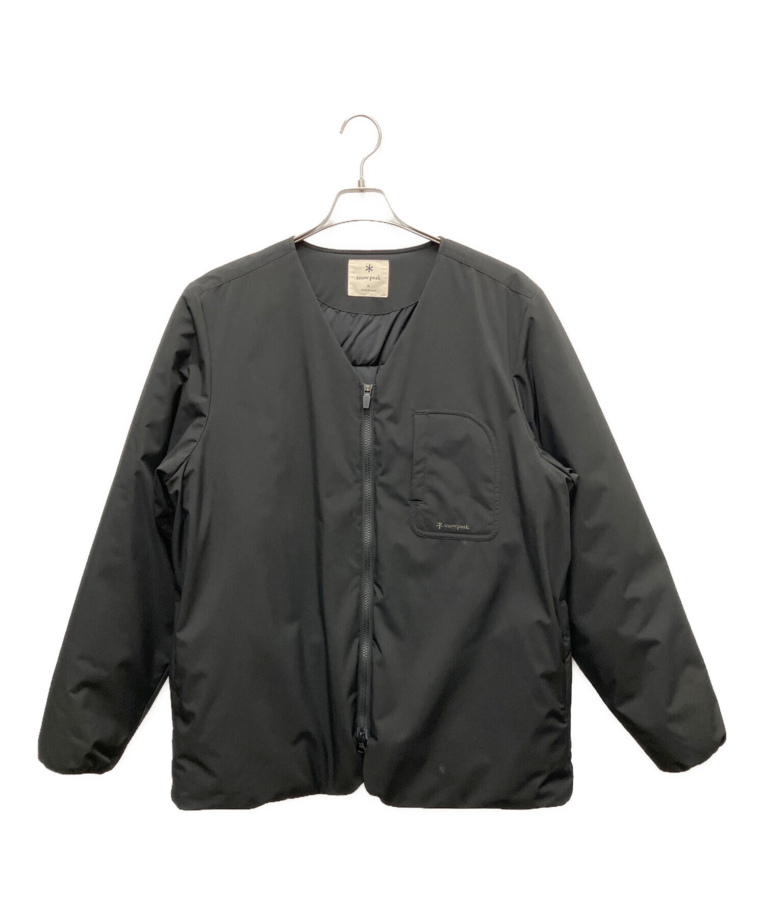 中古・古着通販】Snow peak (スノーピーク) 中綿ジャケット ブラック 