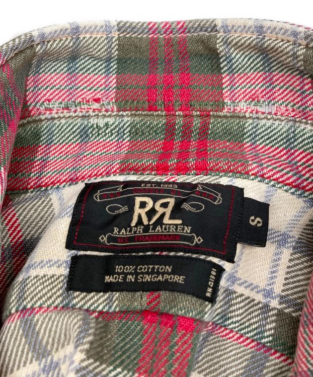 中古・古着通販】RRL (ダブルアールエル) 90s 三ツ星タグ ネルシャツ