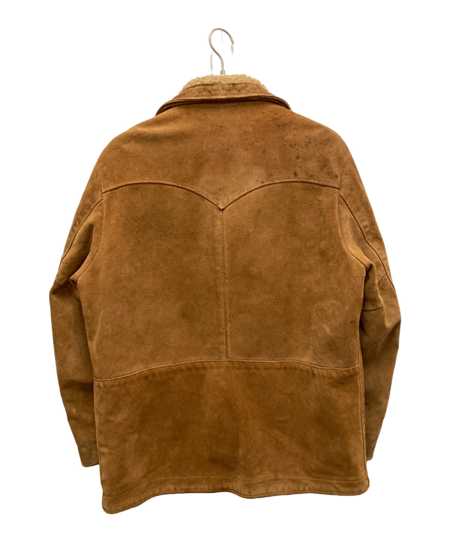 【オーラ】ビッグサイズ42！ヴィンテージ　ショット　スエード　ウエスタン 中古・古着通販Schott (ショット) ウエスタンスウェードボアランチ