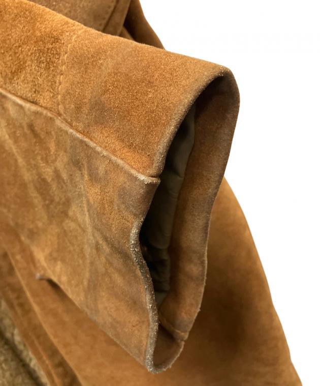 希少★Schott ショット ウエスタン スエード ボアランチジャケット 42 Schott◇ランチジャケット/42/スウェード/ランチコート/WESTERN