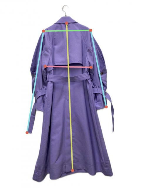 MAISON SPECIAL ボリュームスリーブトレンチコート Mパープル春 1041012736111053_01_3946w.jpeg