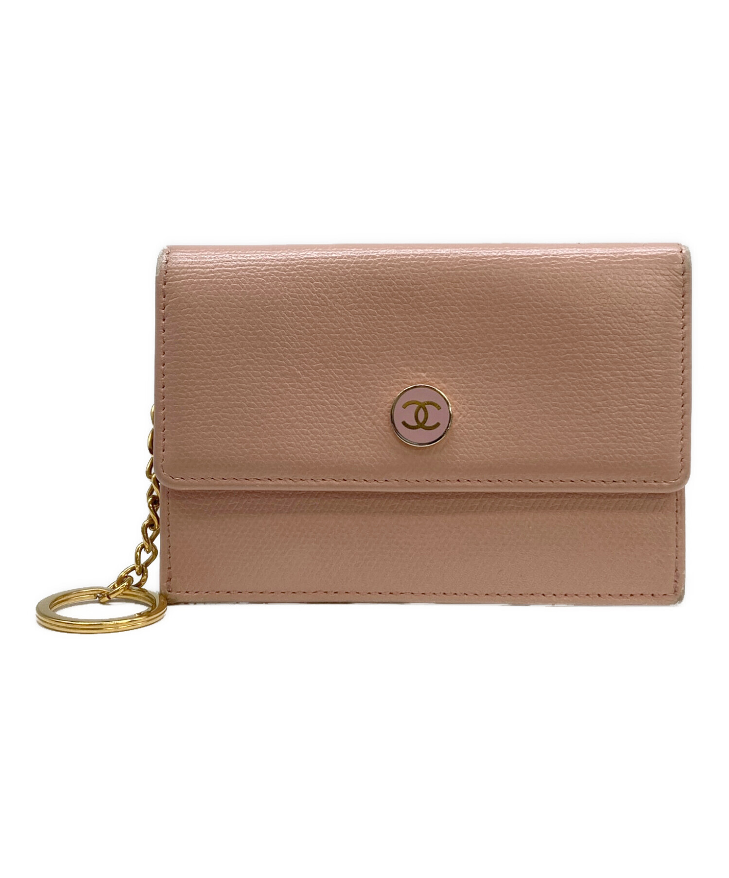 中古・古着通販】CHANEL (シャネル) キーリング付きコインケース