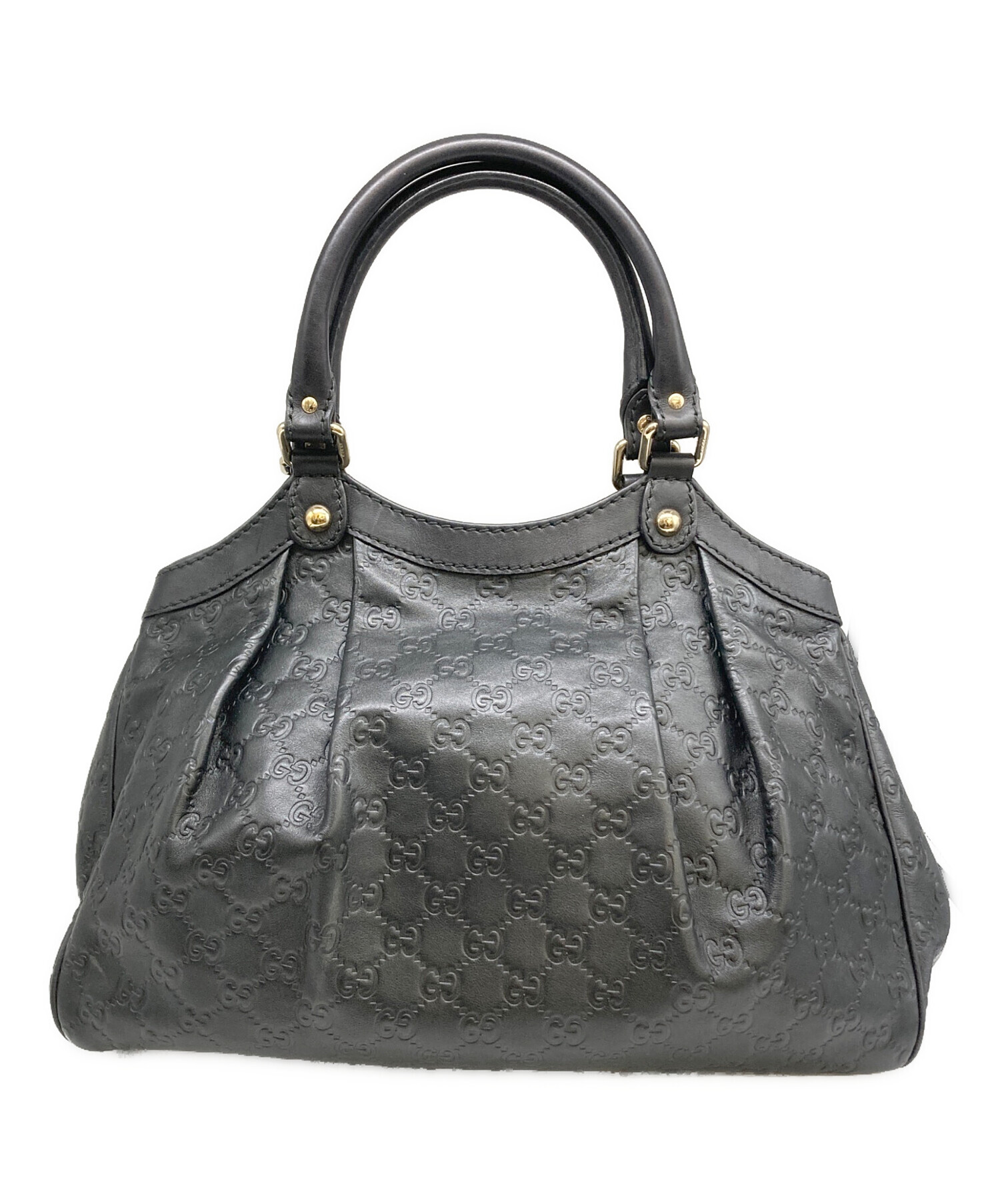 中古・古着通販】GUCCI (グッチ) トートバッグ スーキー ブラック 