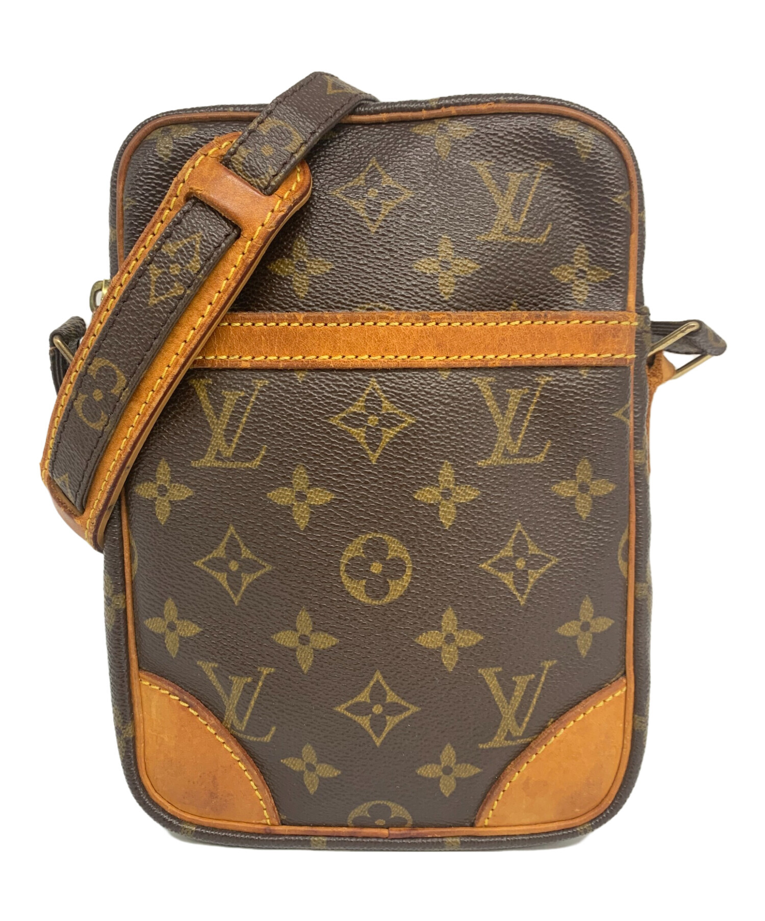 大人気✨ルイヴィトン モノグラム ダヌーブ ショルダーバッグ ボディバッグ 中古・古着通販】LOUIS VUITTON (ルイ ヴィトン) ダヌーヴ ショルダー
