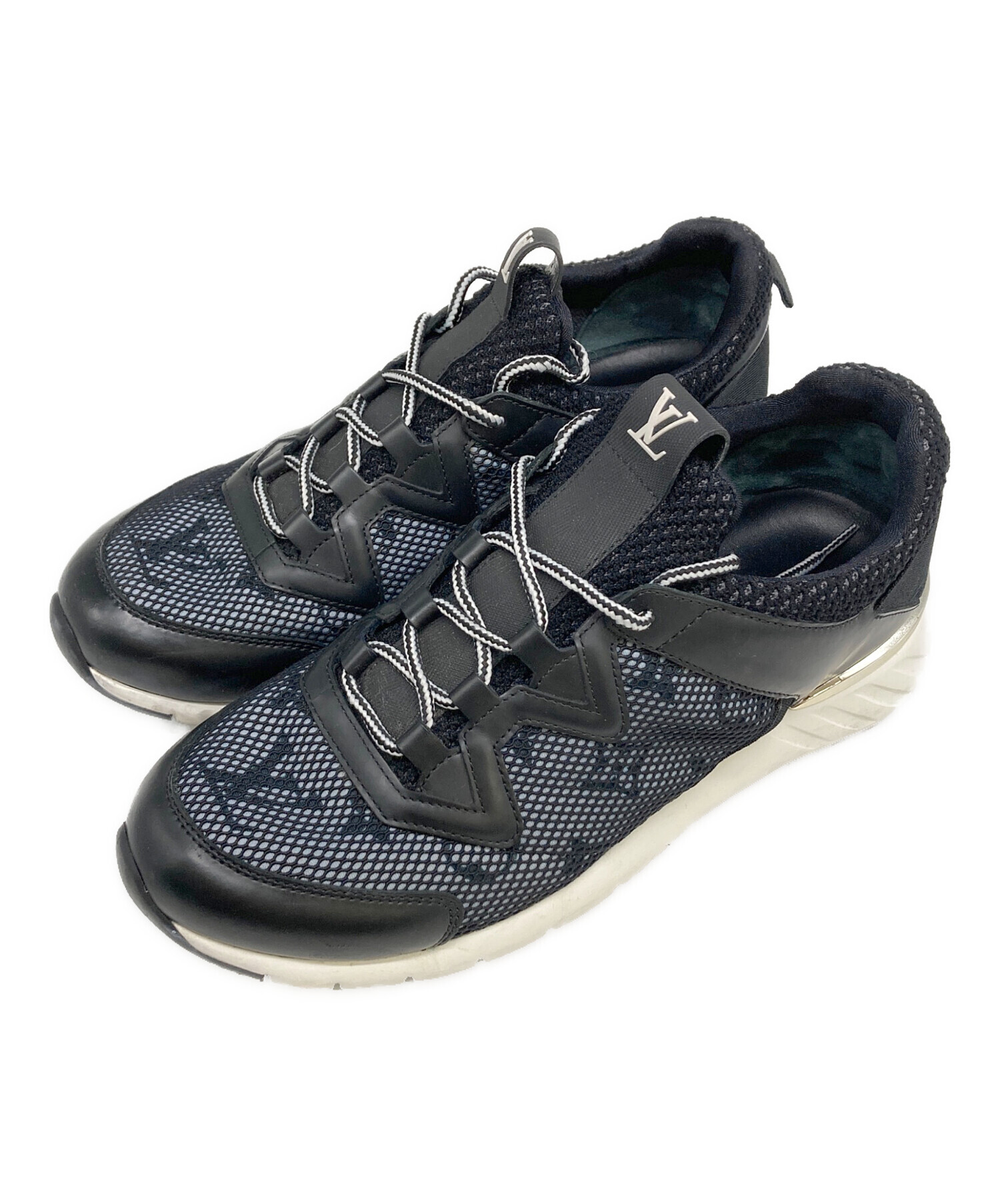中古・古着通販】LOUIS VUITTON (ルイ ヴィトン) スニーカー ブラック 
