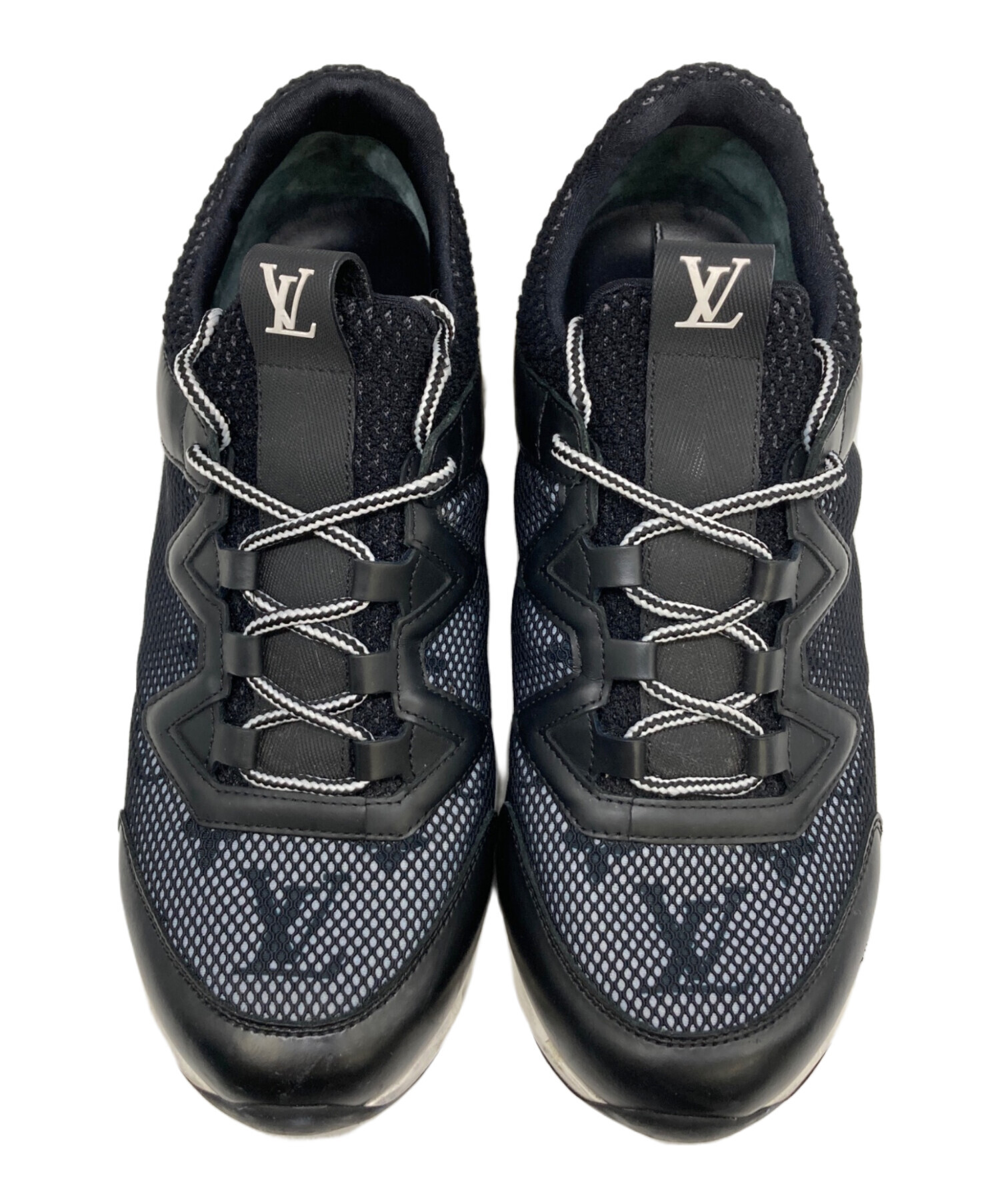 中古・古着通販】LOUIS VUITTON (ルイ ヴィトン) スニーカー ブラック 