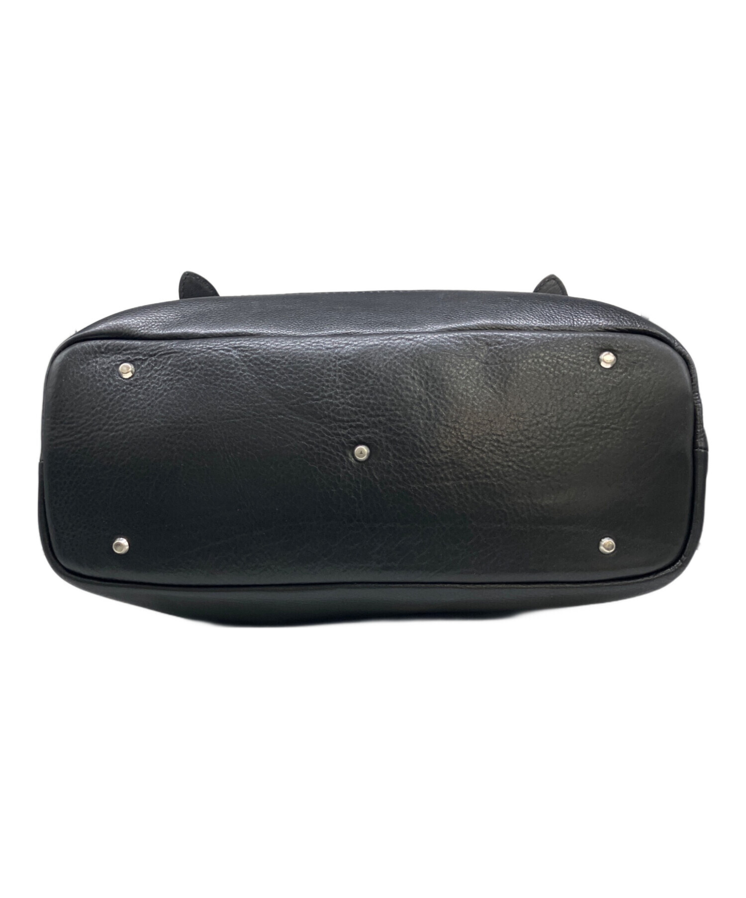 中古・古着通販】TORNADO MART (トルネードマート) レザーハンドバッグ