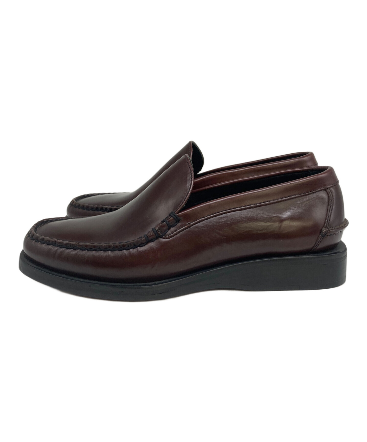 新品 Cole Haan ブラウン ローファー 中古・古着通販】COLE HAAN 