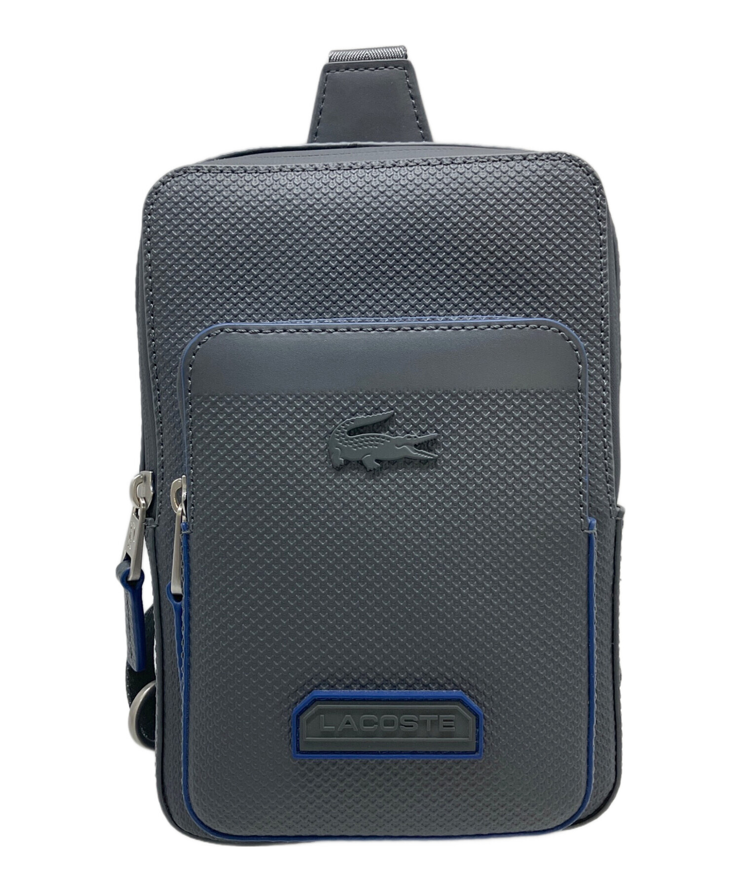中古・古着通販】LACOSTE (ラコステ) ショルダーバッグ グレー 