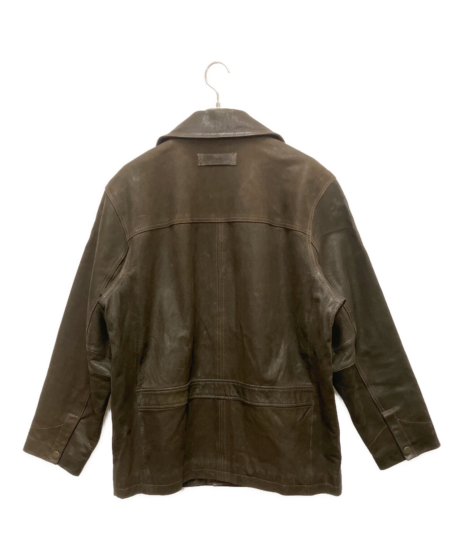 中古・古着通販】Eddie Bauer (エディーバウアー) レザージャケット