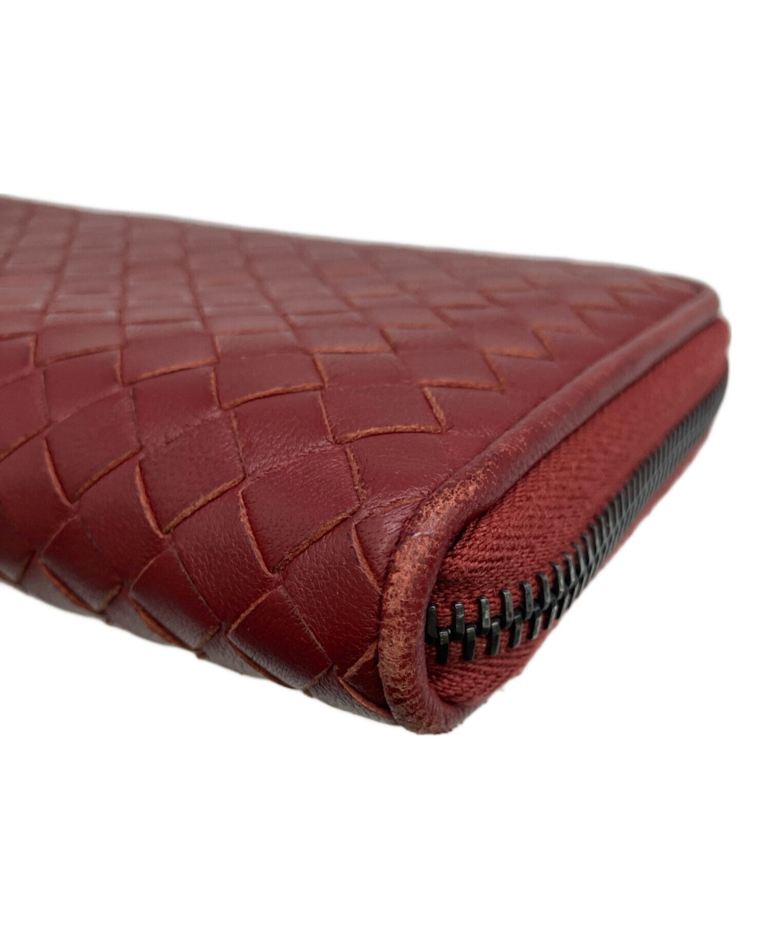 中古・古着通販】BOTTEGA VENETA (ボッテガベネタ) 長財布 イントレ