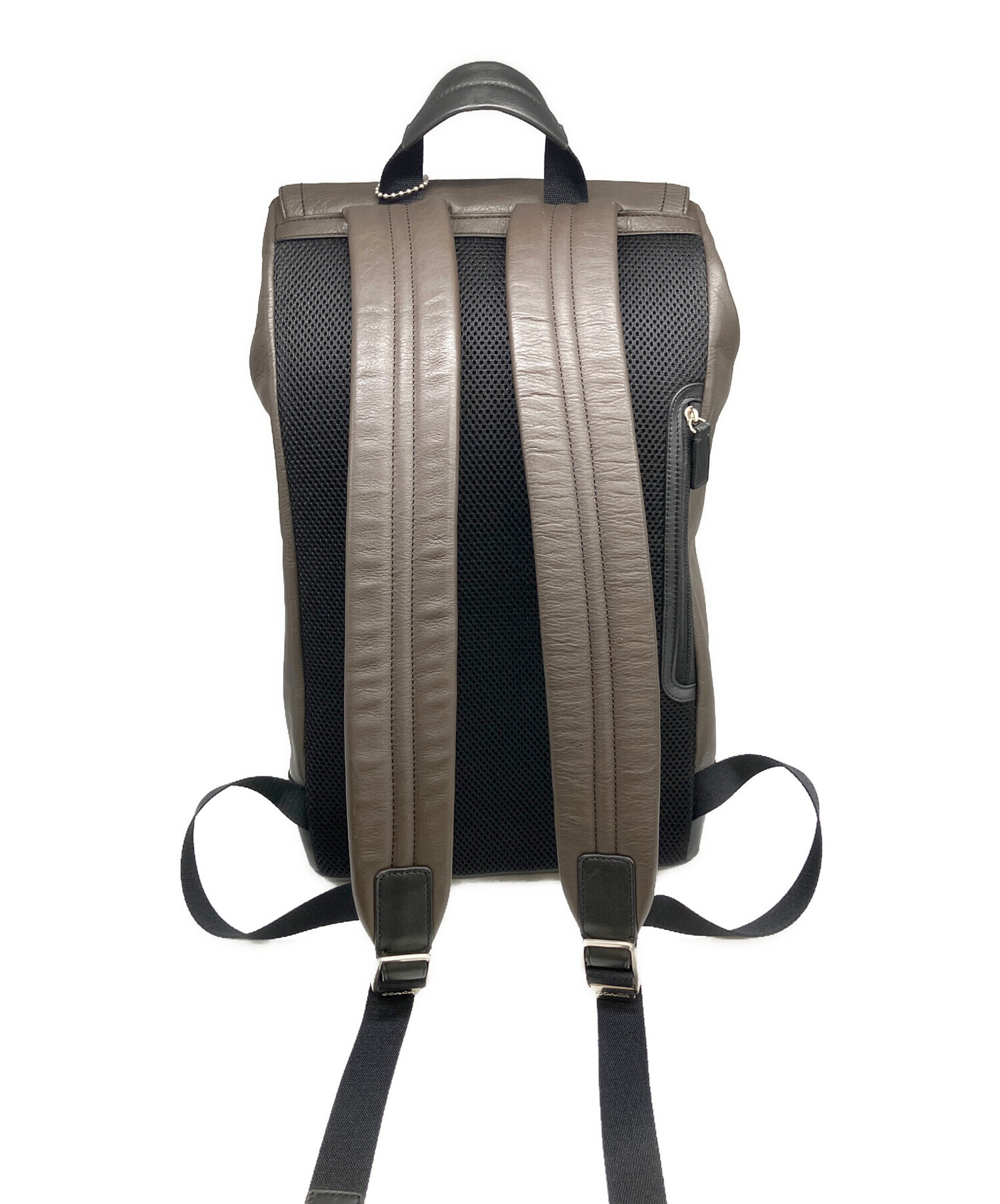 中古・古着通販】COACH (コーチ) リュック ヘリテージ ブラウン