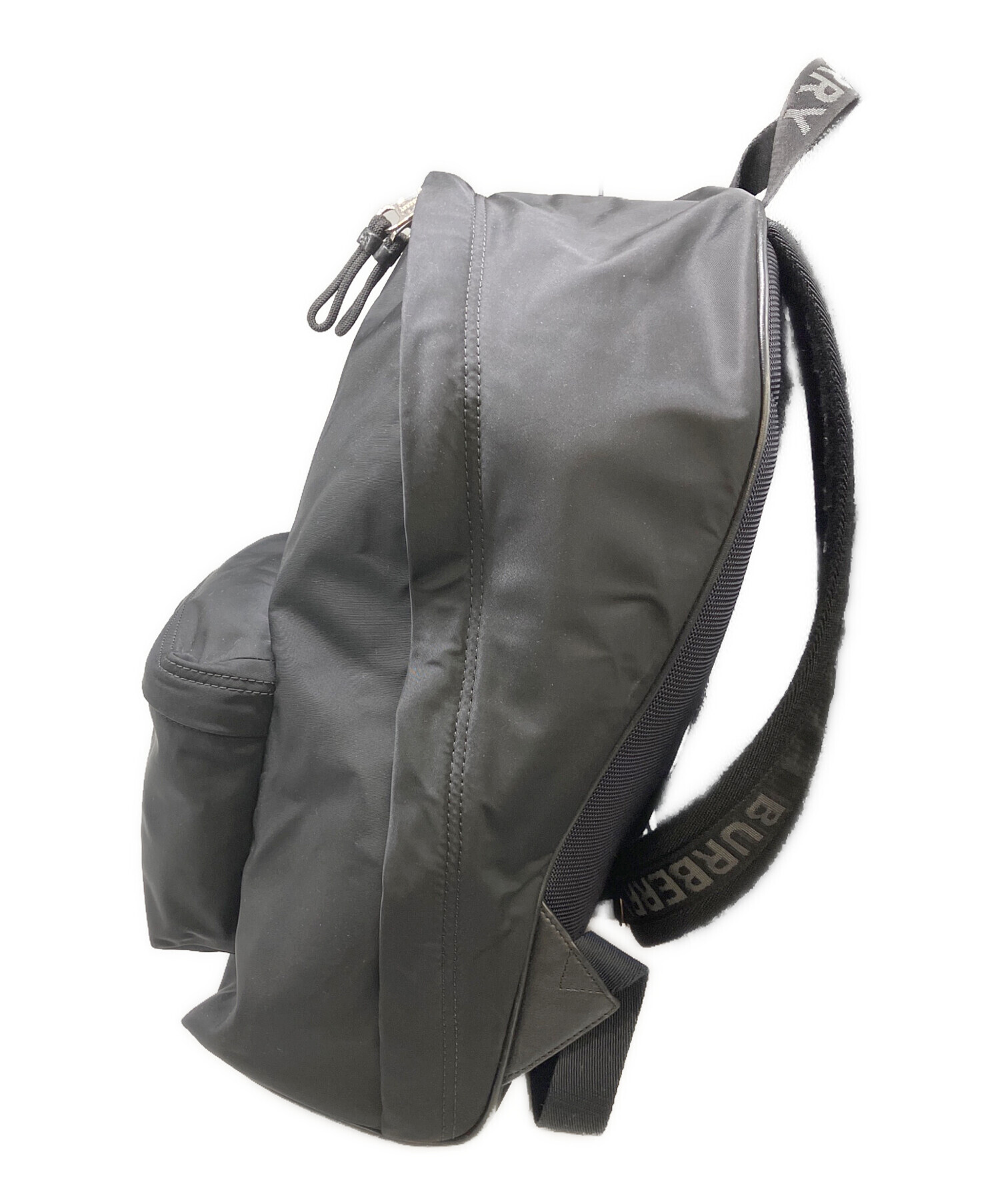 中古・古着通販】BURBERRY (バーバリー) ナイロンリュック ブラック