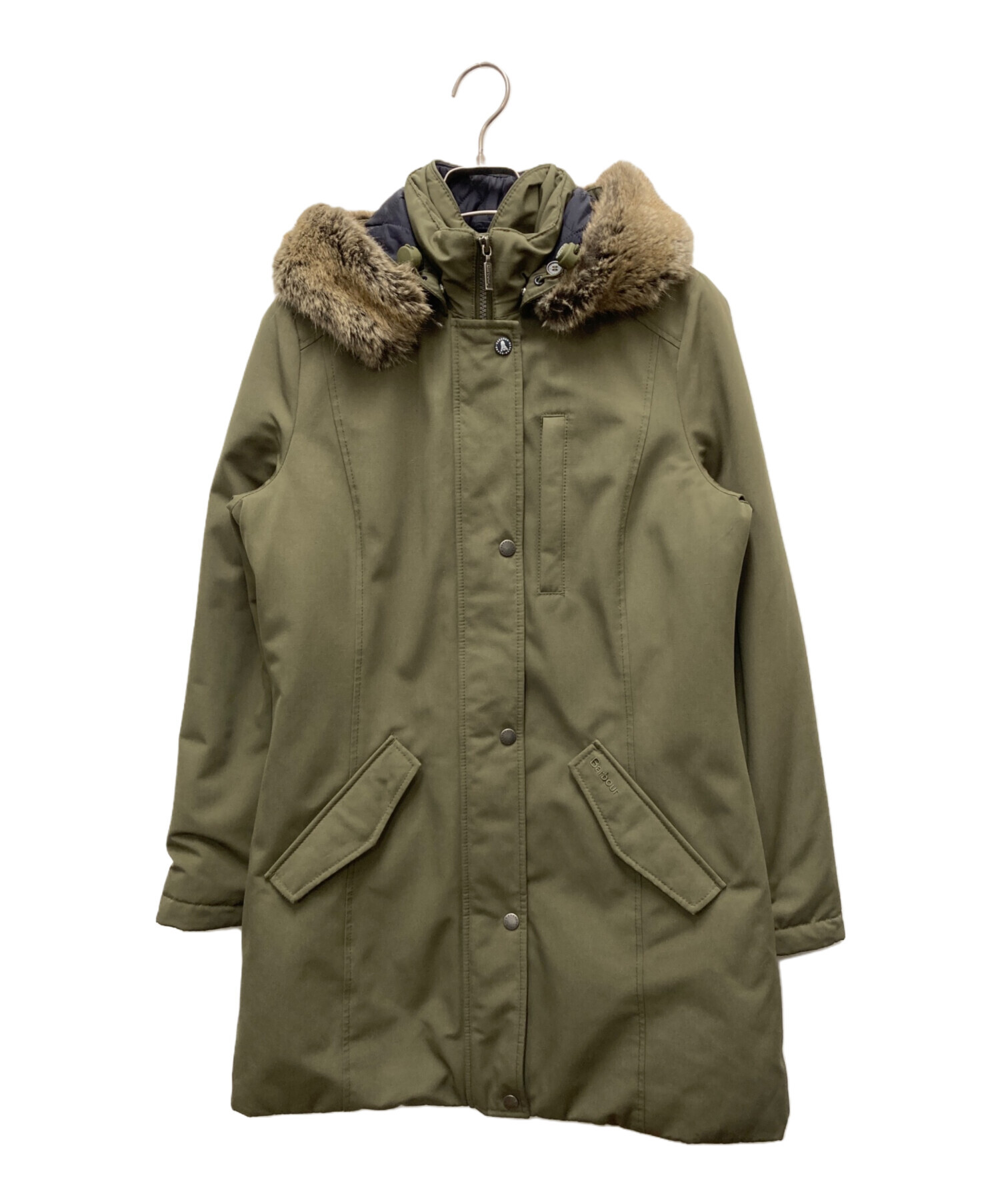中古・古着通販】Barbour (バブアー) 中綿モッズコート カーキ サイズ