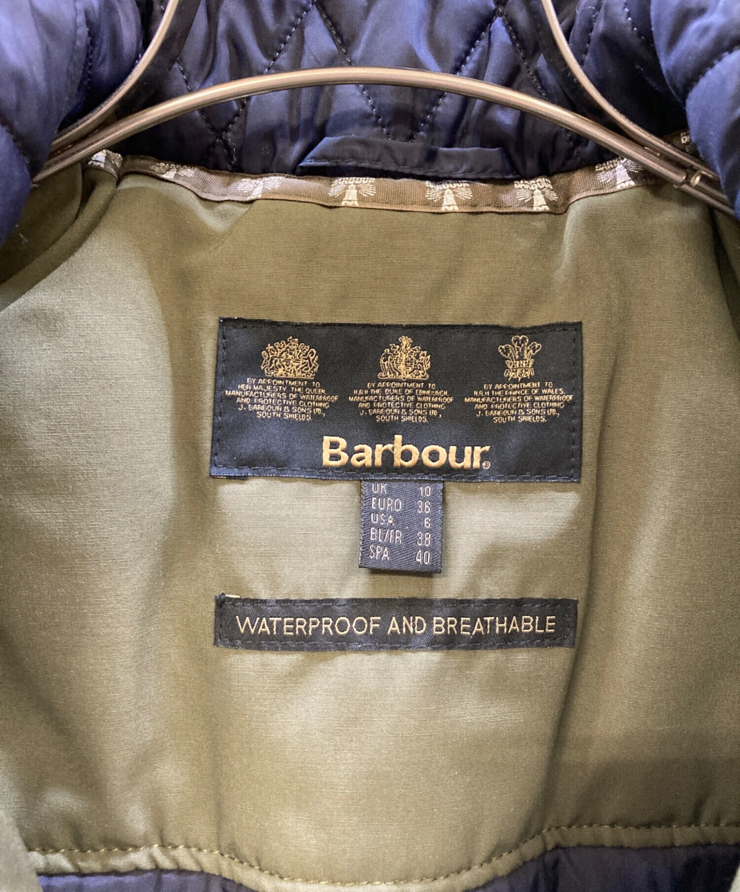 Barbour オリーブ モッズコート 38 Barbour オリーブ モッズコート 38 Heritage + / ヘリテージ プラス