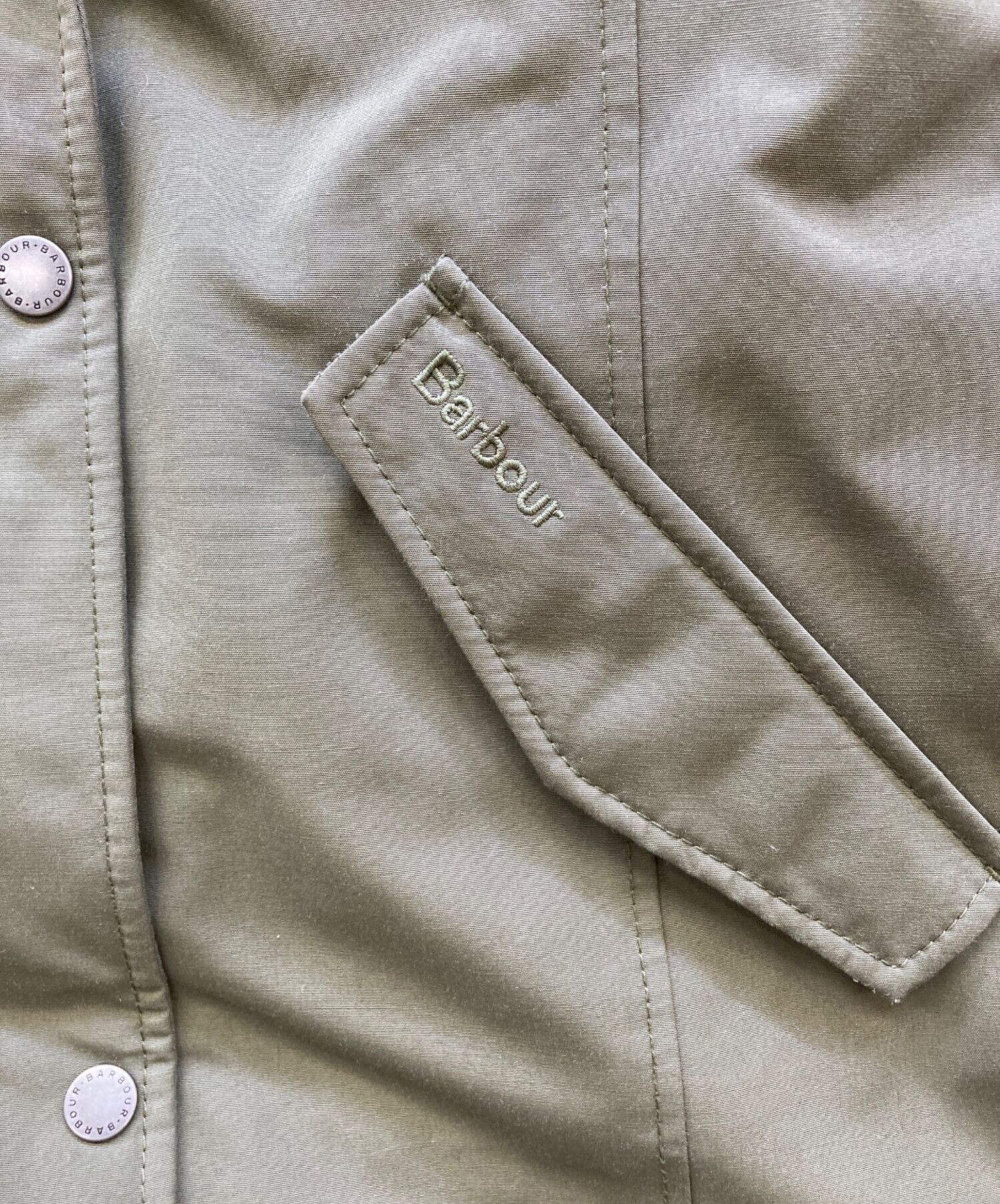 中古・古着通販】Barbour (バブアー) 中綿モッズコート カーキ サイズ