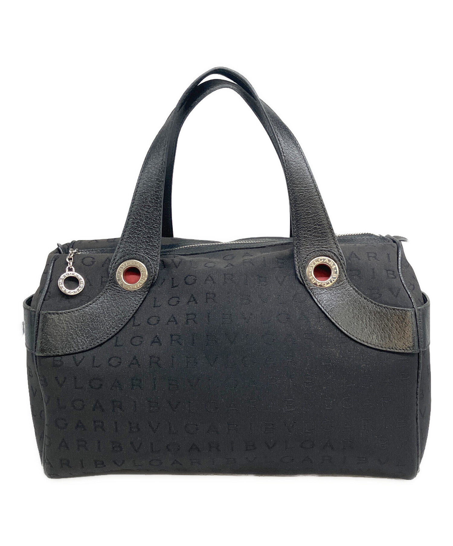 ブルガリ　BVLGARI ボストンバッグ 中古・古着通販】BVLGARI (ブルガリ) ミニボストンバッグ ブラック