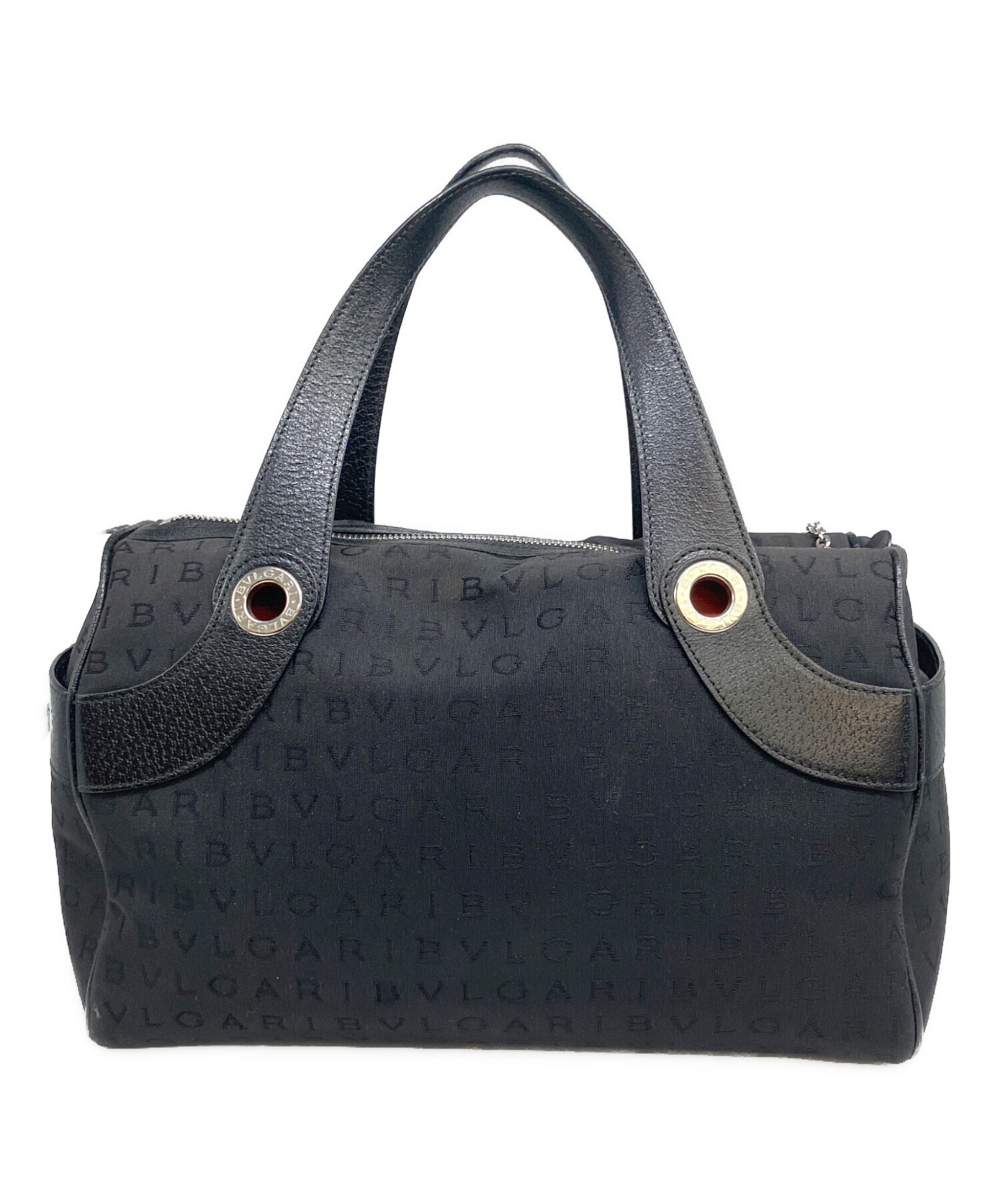 中古・古着通販】BVLGARI (ブルガリ) ミニボストンバッグ ブラック