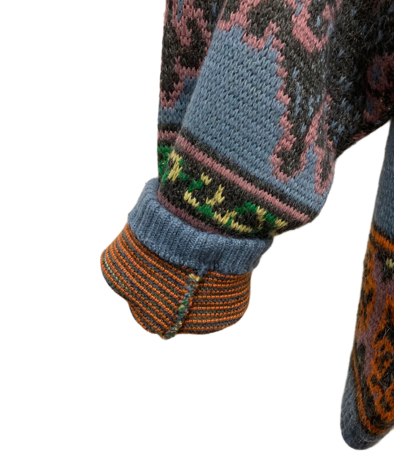 中古・古着通販】OXBOW (オックスボウ) 厚手ニット ネイビー サイズ