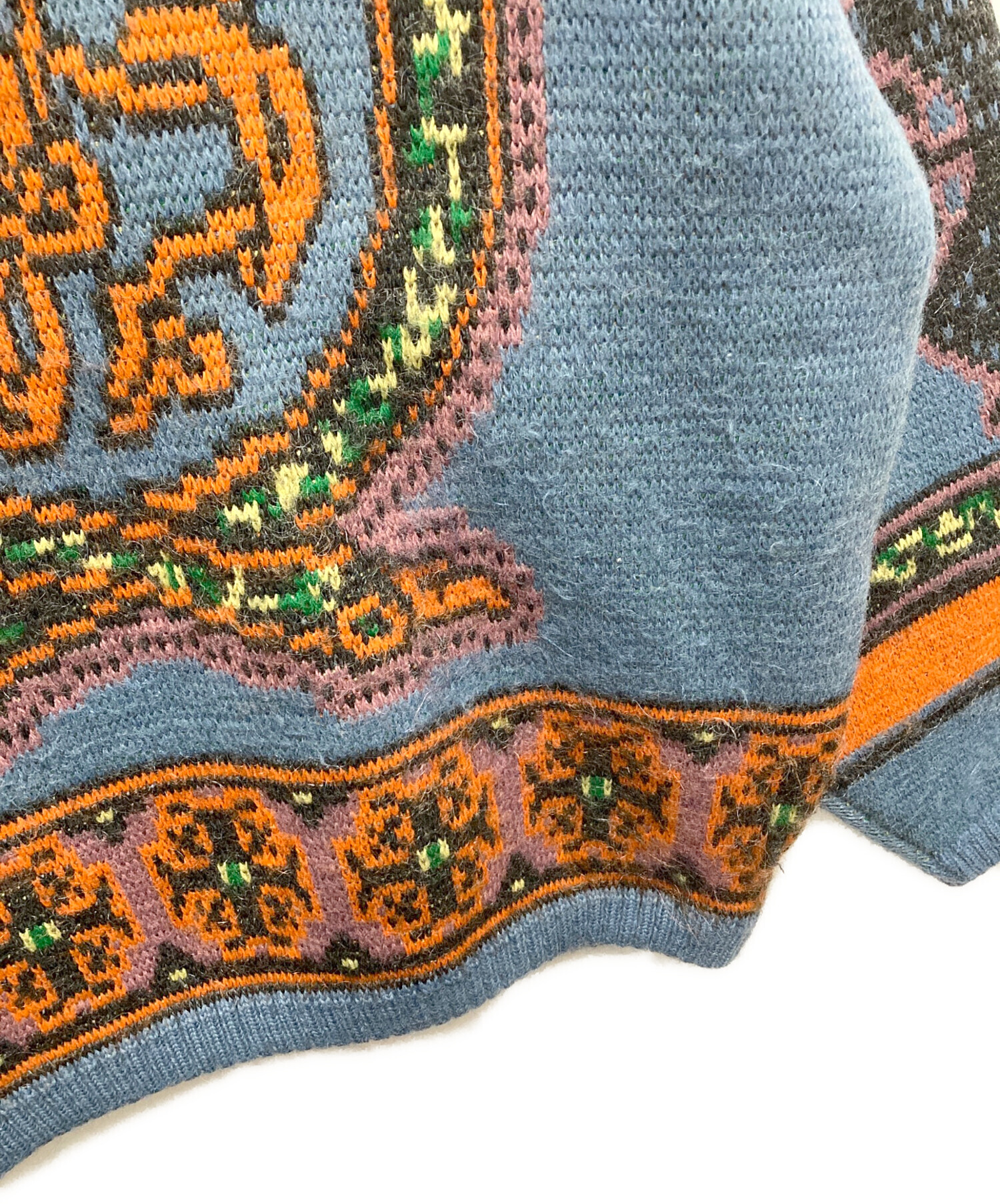 中古・古着通販】OXBOW (オックスボウ) 厚手ニット ネイビー サイズ