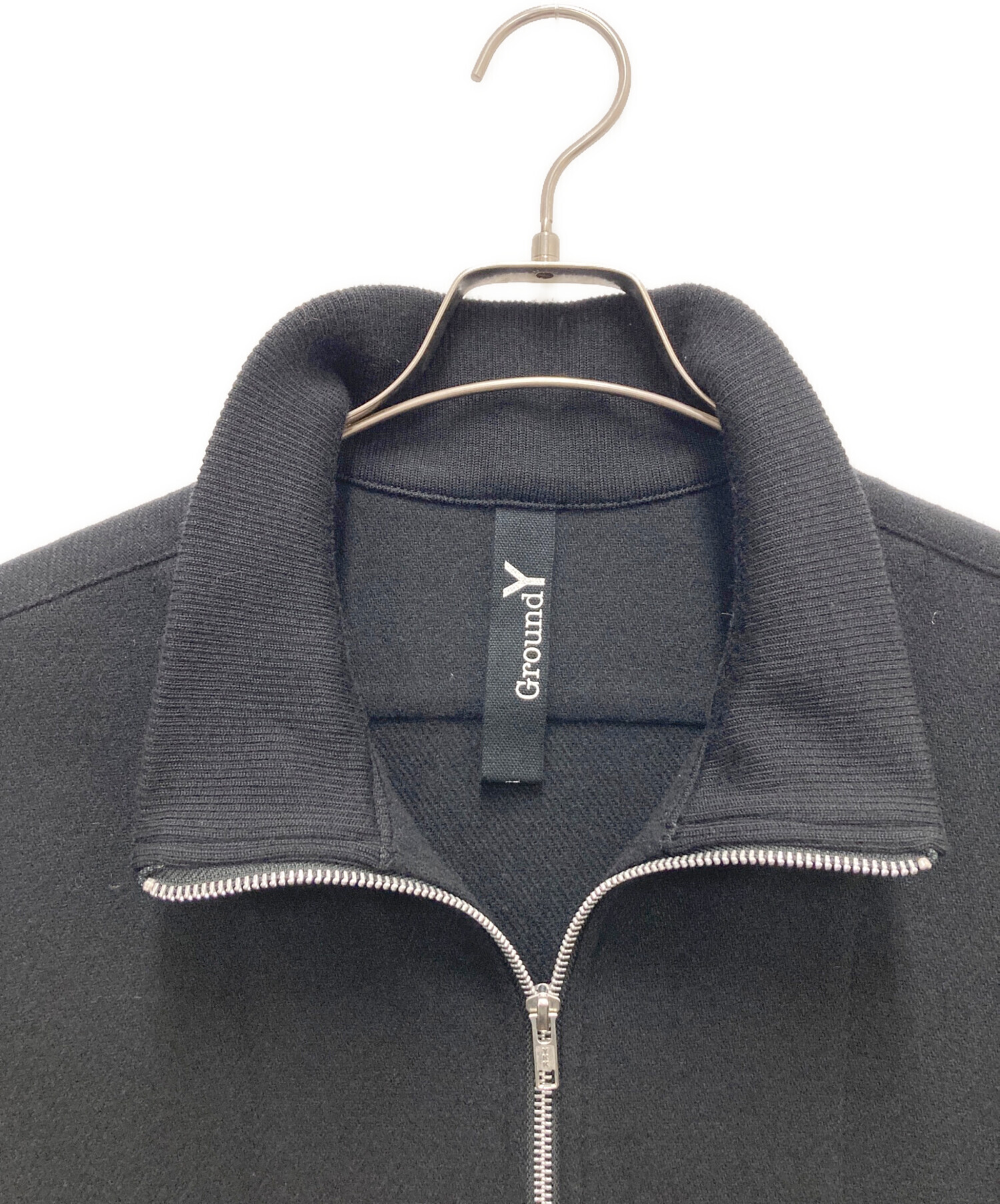 中古・古着通販】GROUND Y (グラウンドワイ) ウール混 ジップコート