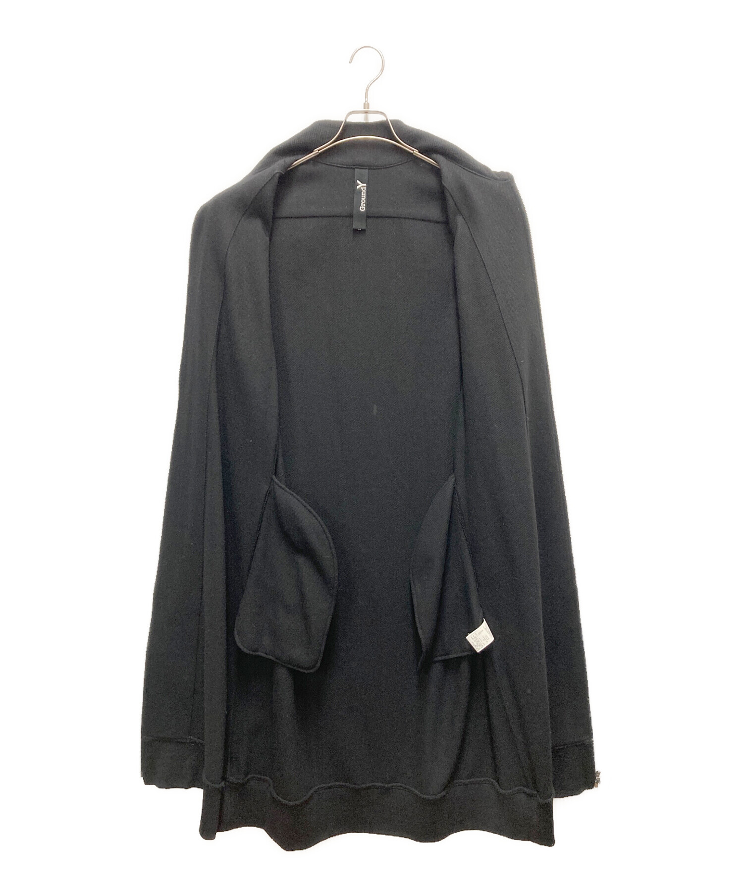 中古・古着通販】GROUND Y (グラウンドワイ) ウール混 ジップコート