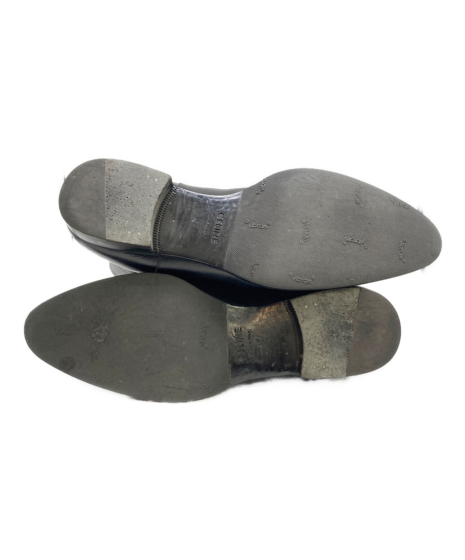 【未使用に近い】CELINEサイドゴア ショートブーツ〈定価110,300円〉 未使用に近い】CELINEサイドゴア ショートブーツ〈定価110,300円