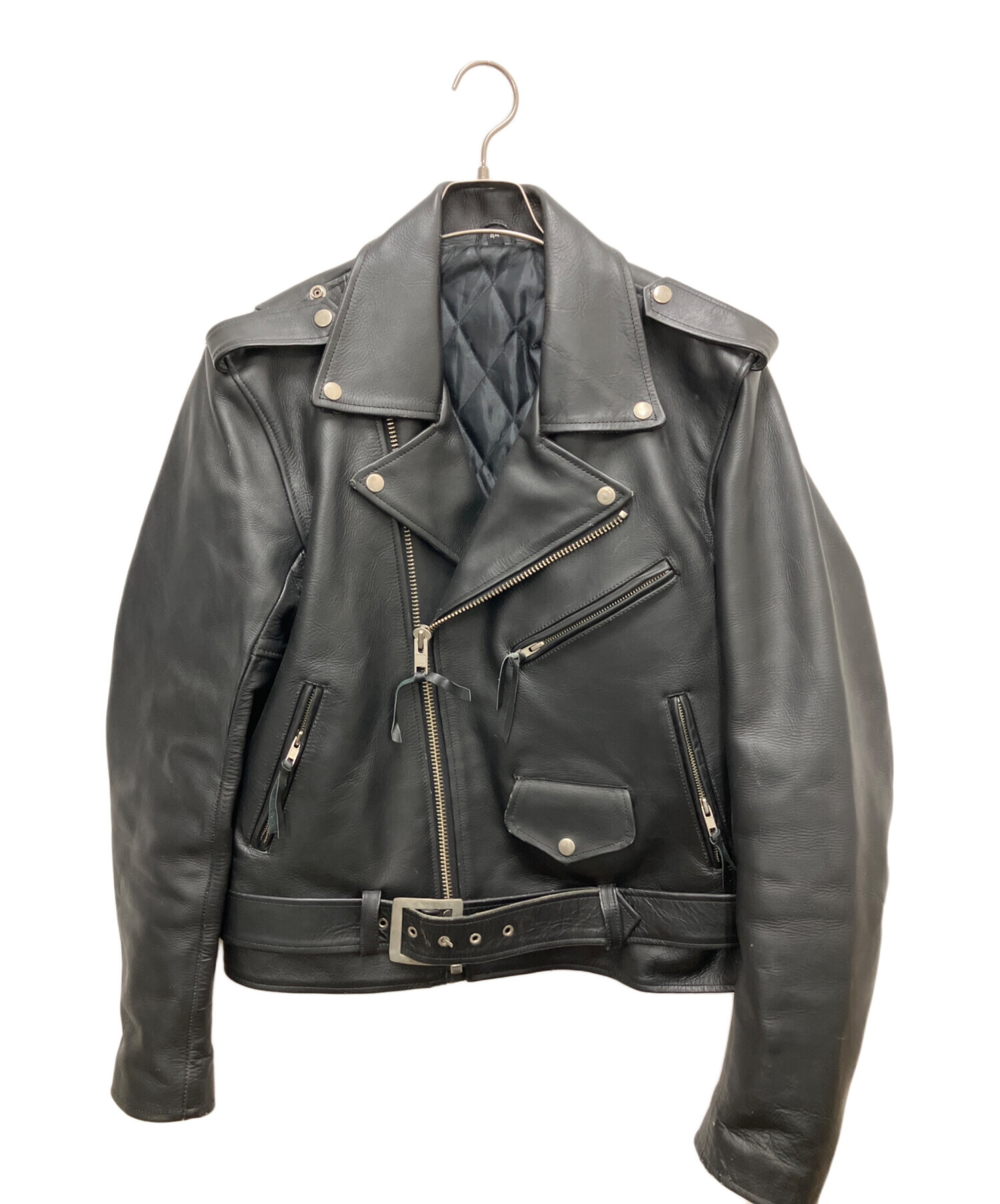 FREEDOM （フリーダム）レザージャケット 中古・古着通販】FREEDOM (フリーダム) レザーライダースジャケット