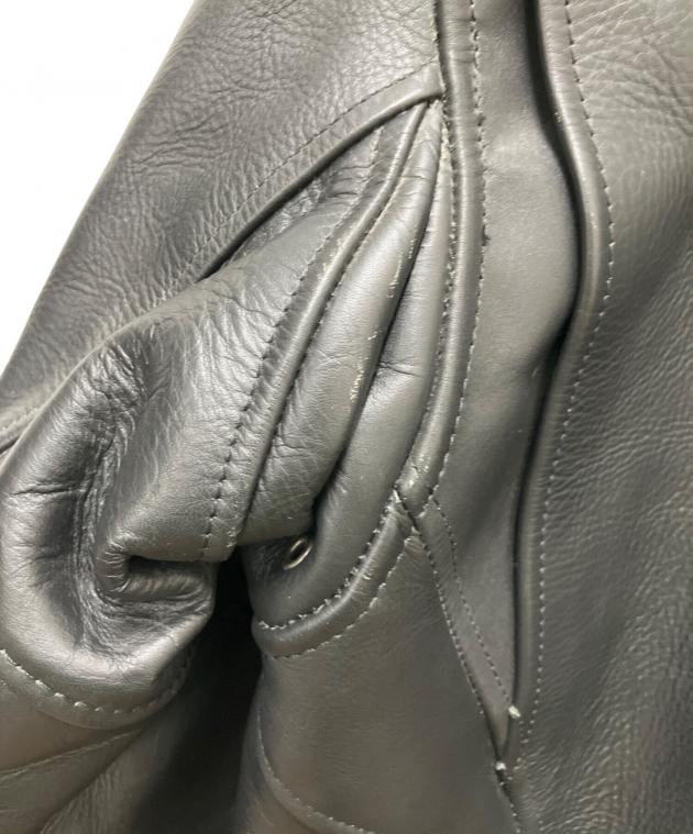 中古・古着通販】FREEDOM (フリーダム) レザーライダースジャケット