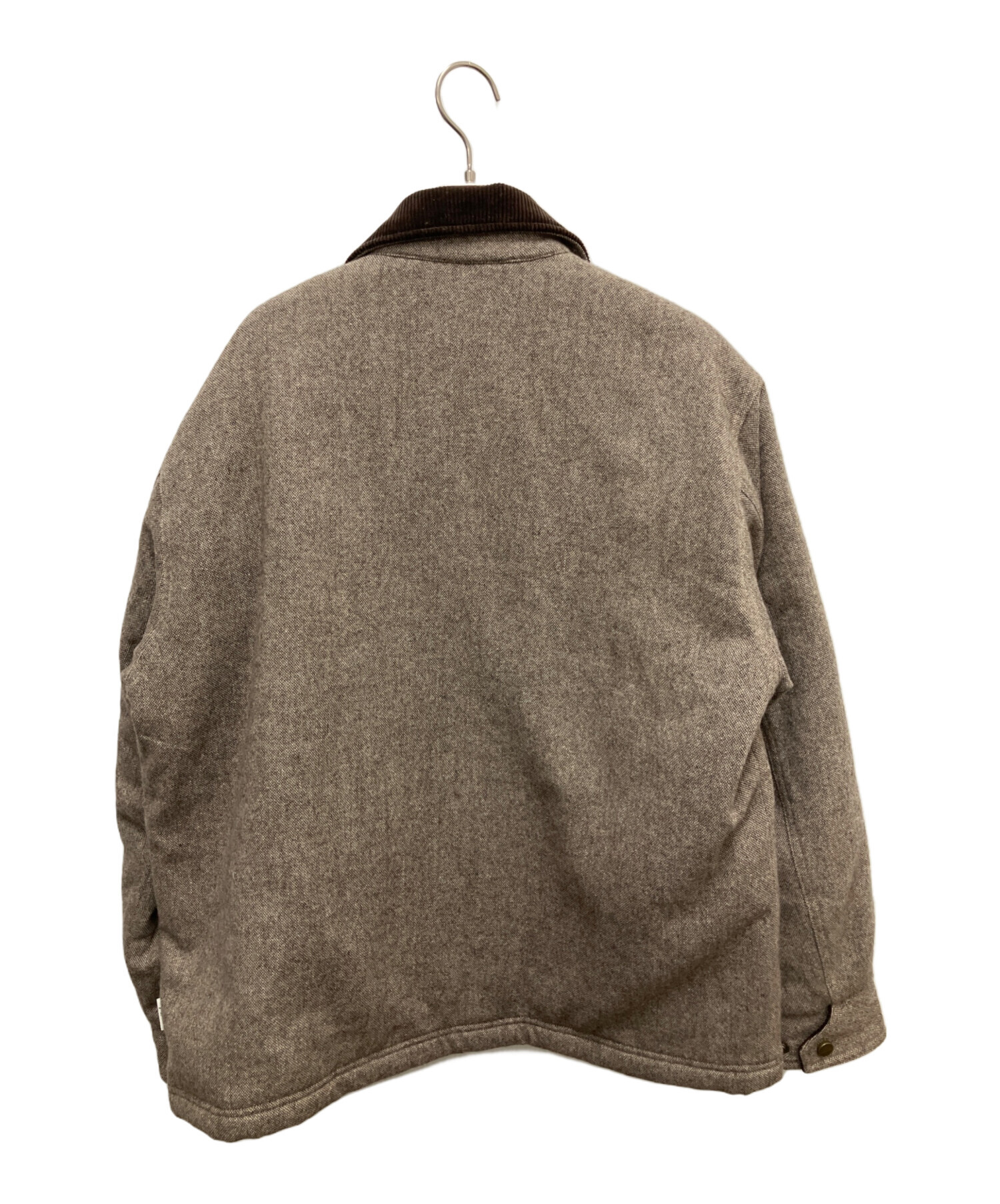 【美品】 WOOLRICH ウールリッチ カバーオール ブラウン M WOOLRICH（ウールリッチ）の「90s USA製 Woolrich ウールリッチ ダック