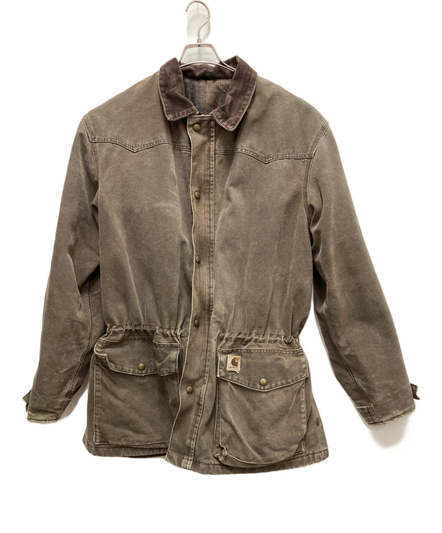 中古・古着通販】CarHartt (カーハート) ランチコート ブラウン サイズ