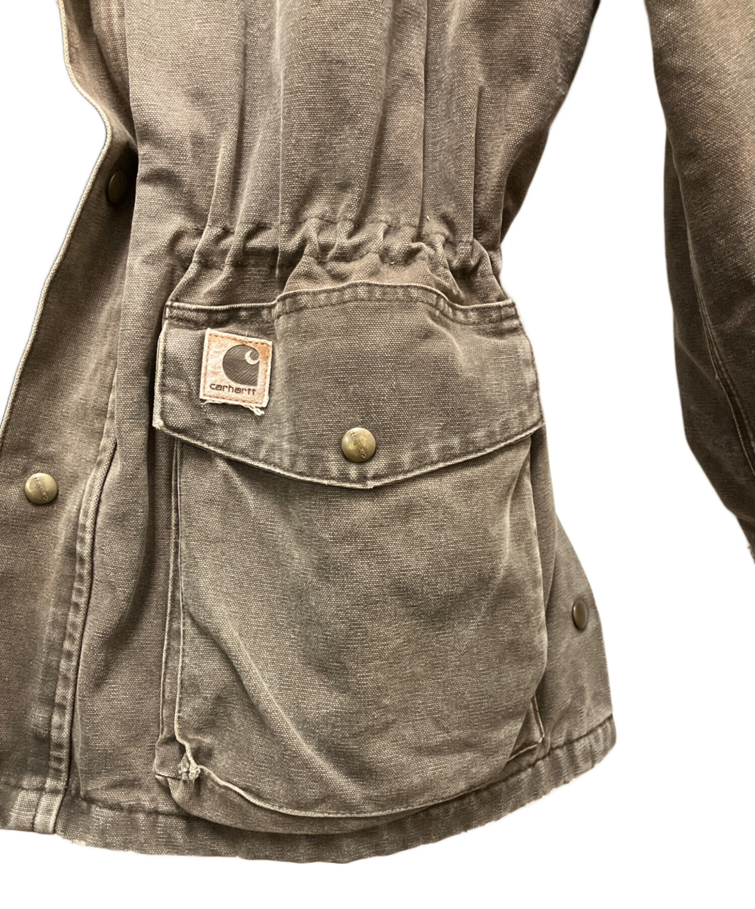 中古・古着通販】CarHartt (カーハート) ランチコート ブラウン サイズ