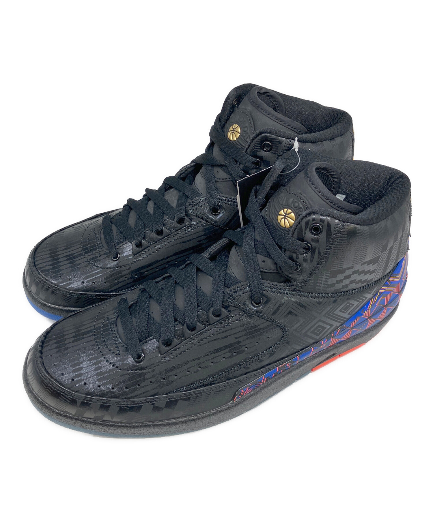 中古・古着通販】NIKE (ナイキ) AIR JORDAN 2 ブラック サイズ:SIZE 