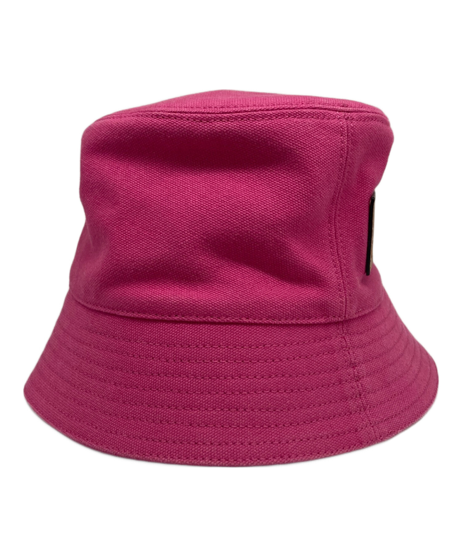 ロエベ　LOEWE バケットハット 57 中古・古着通販】LOEWE (ロエベ) バケットハット ピンク サイズ:SIZE