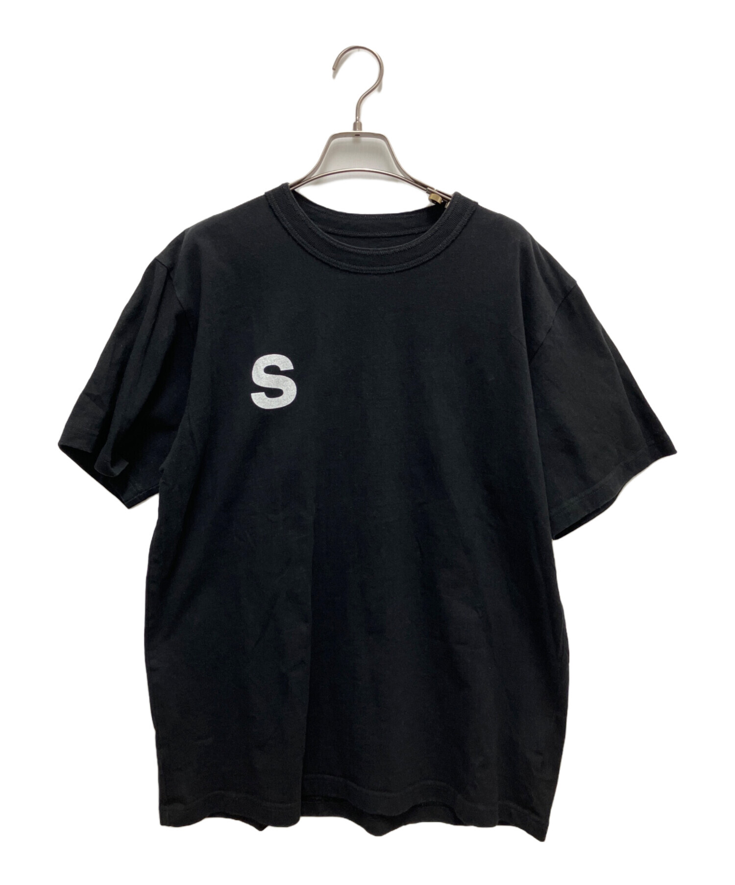 サカイ　半袖Tシャツ 中古・古着通販】sacai (サカイ) 半袖カットソー ブラック サイズ:SIZE