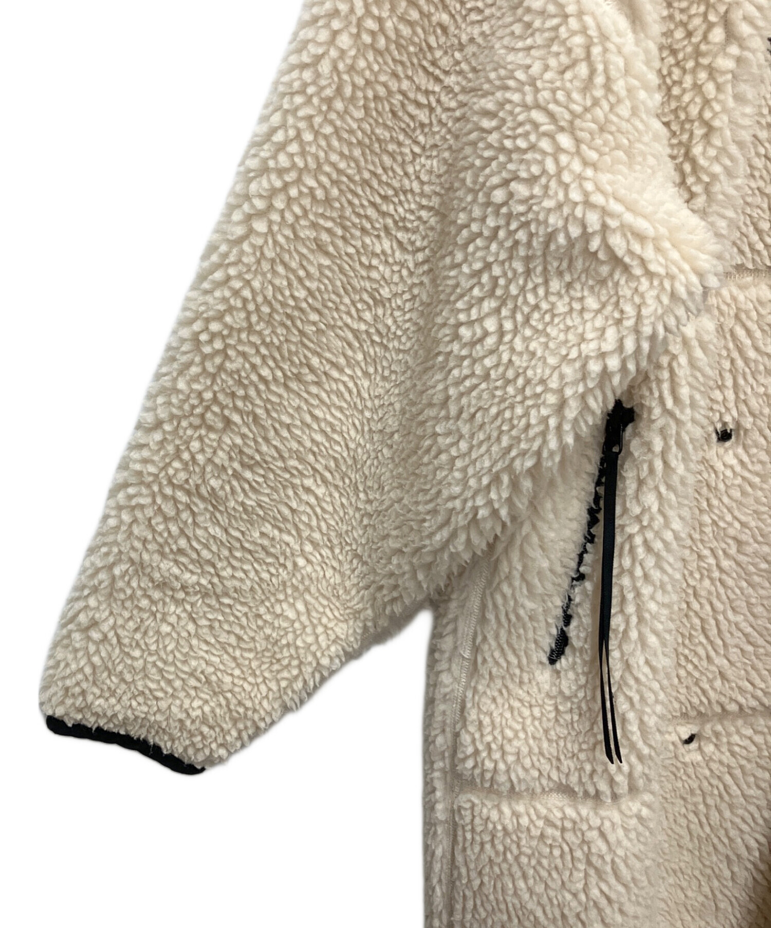 中古・古着通販】HYKE (ハイク) ボアコート ホワイト サイズ:SIZE3