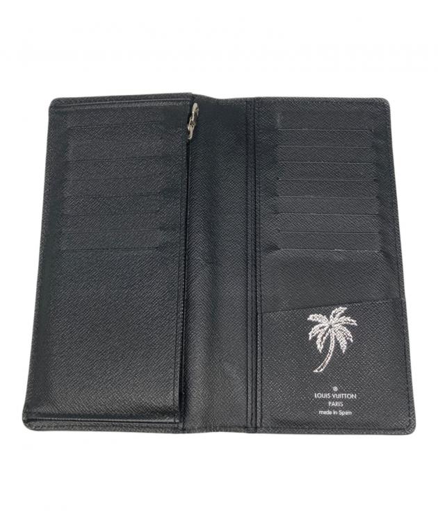 ヴィトン　長財布　黒　中古品 中古・古着通販】LOUIS VUITTON (ルイ ヴィトン) 長財布 ブラック