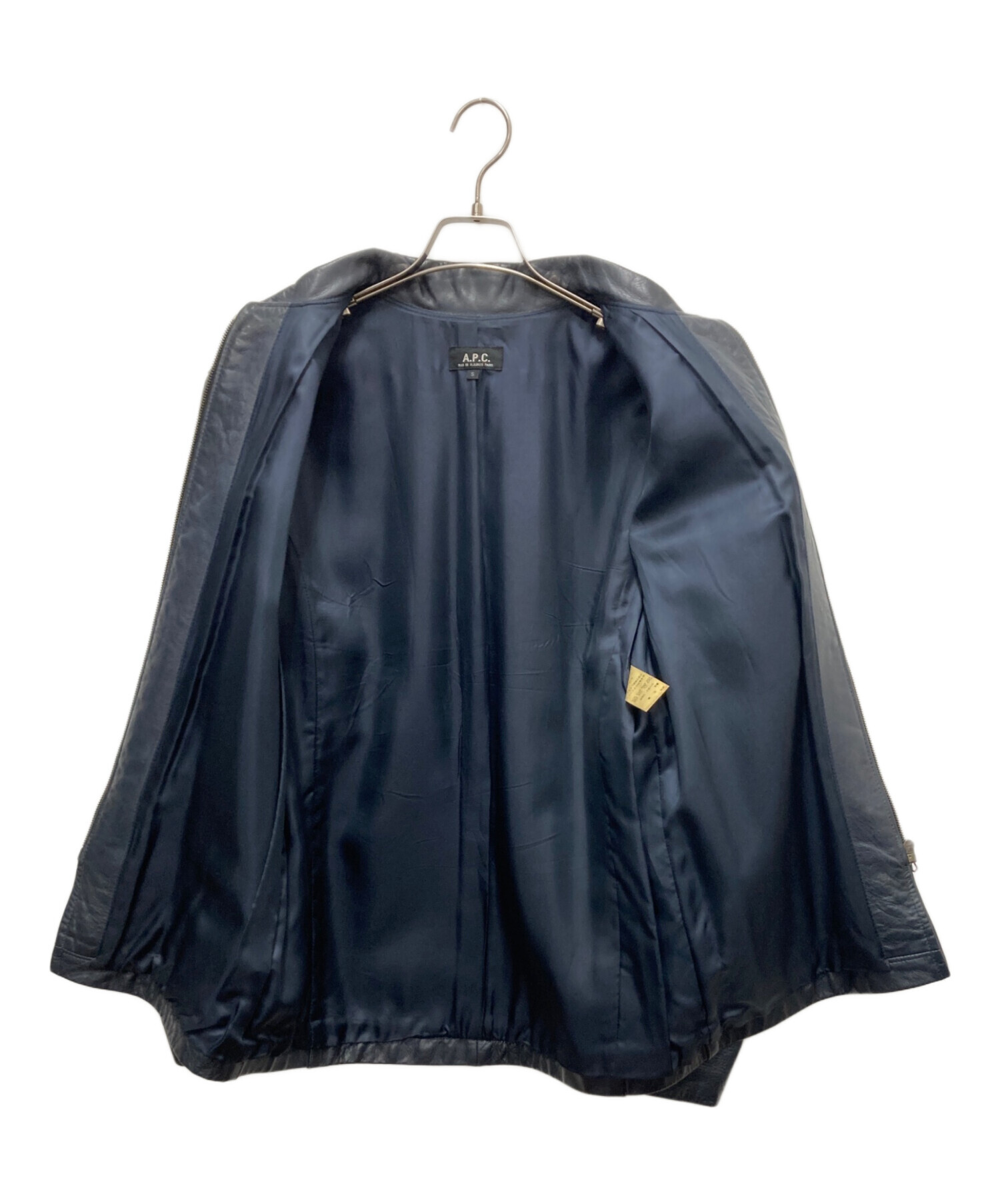 中古・古着通販】A.P.C. (アーペーセー) ライダースジャケット