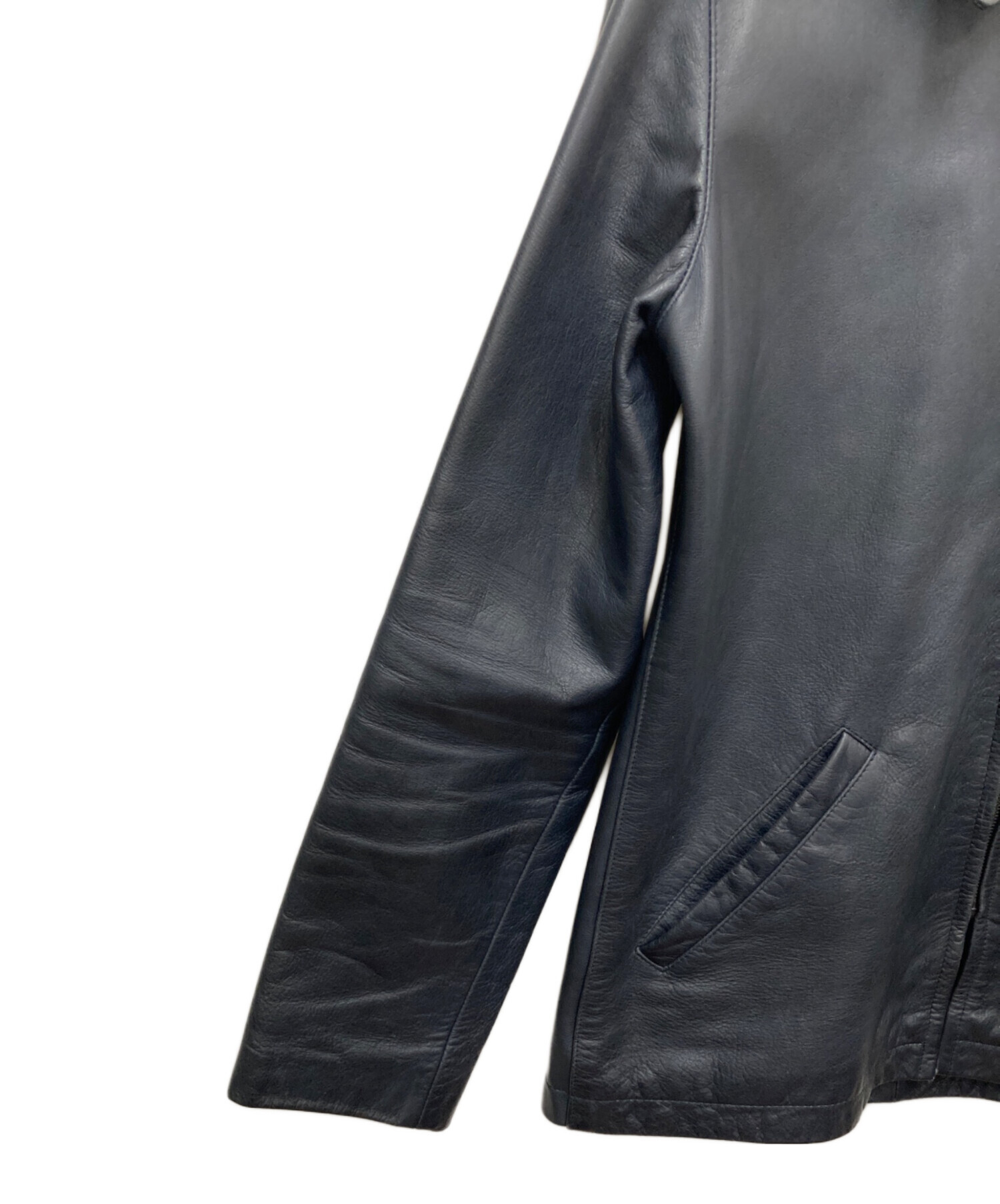 A.P.C. ラムスキン レザー ライダース ジャケット / アーペーセー モトブルゾン｜HOMME ｜A.P.C. | アーペーセー日本公式オンラインストア