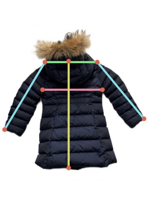 中古・古着通販】MONCLER (モンクレール) ダウンジャケット ネイビー