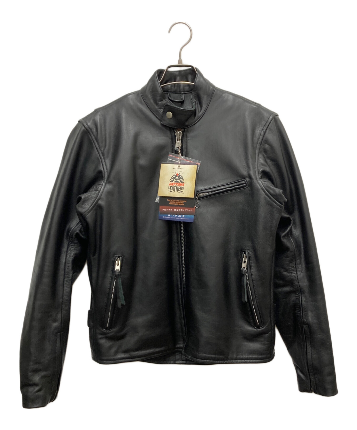 デイトナ　DAYTONA シングルライダースジャケット XL ブラック DAYTONA（バイク用品） DAYTONA デイトナ シングルライダース