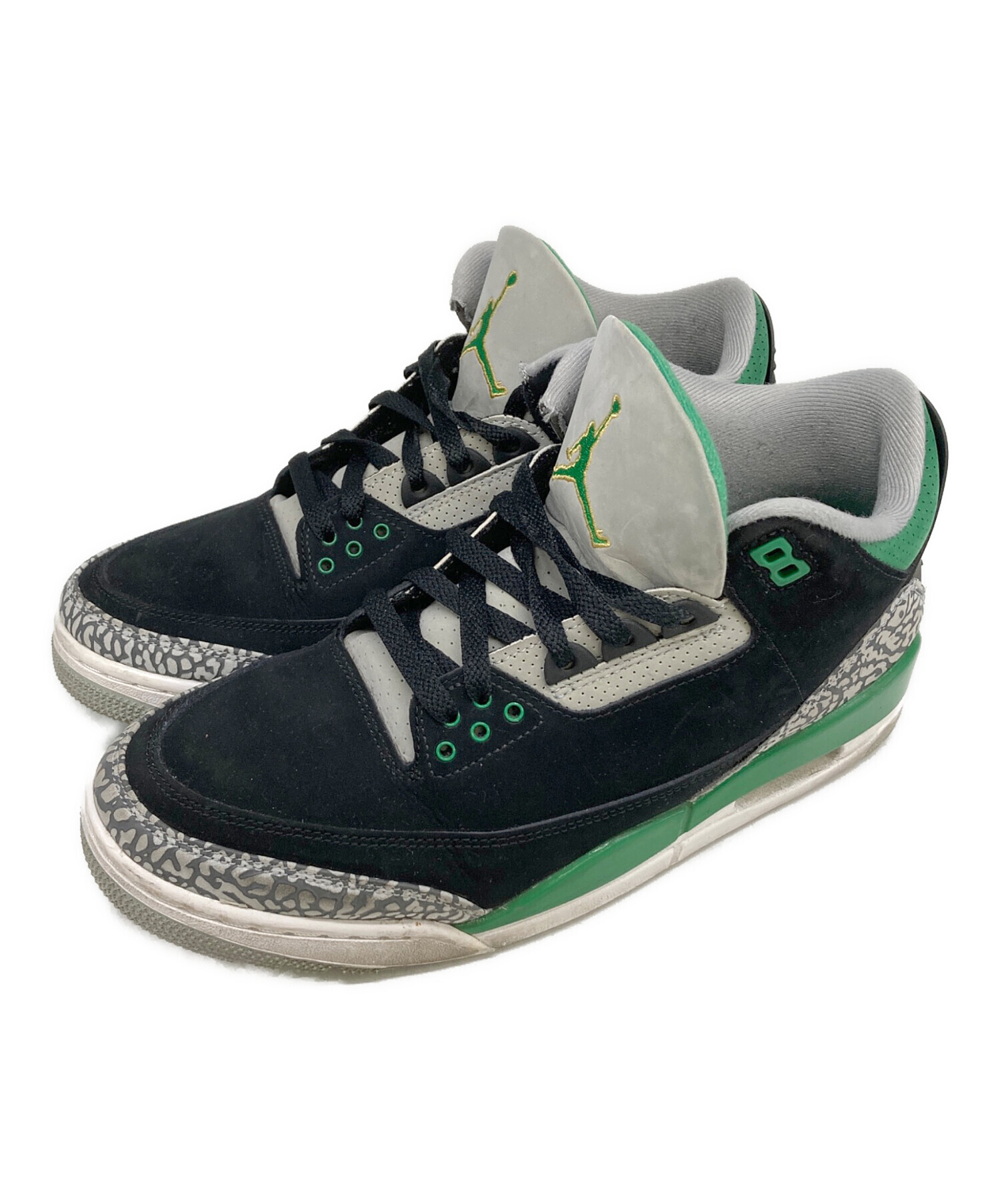 中古・古着通販】NIKE (ナイキ) AIR JORDAN3 ブラック サイズ:SIZE 