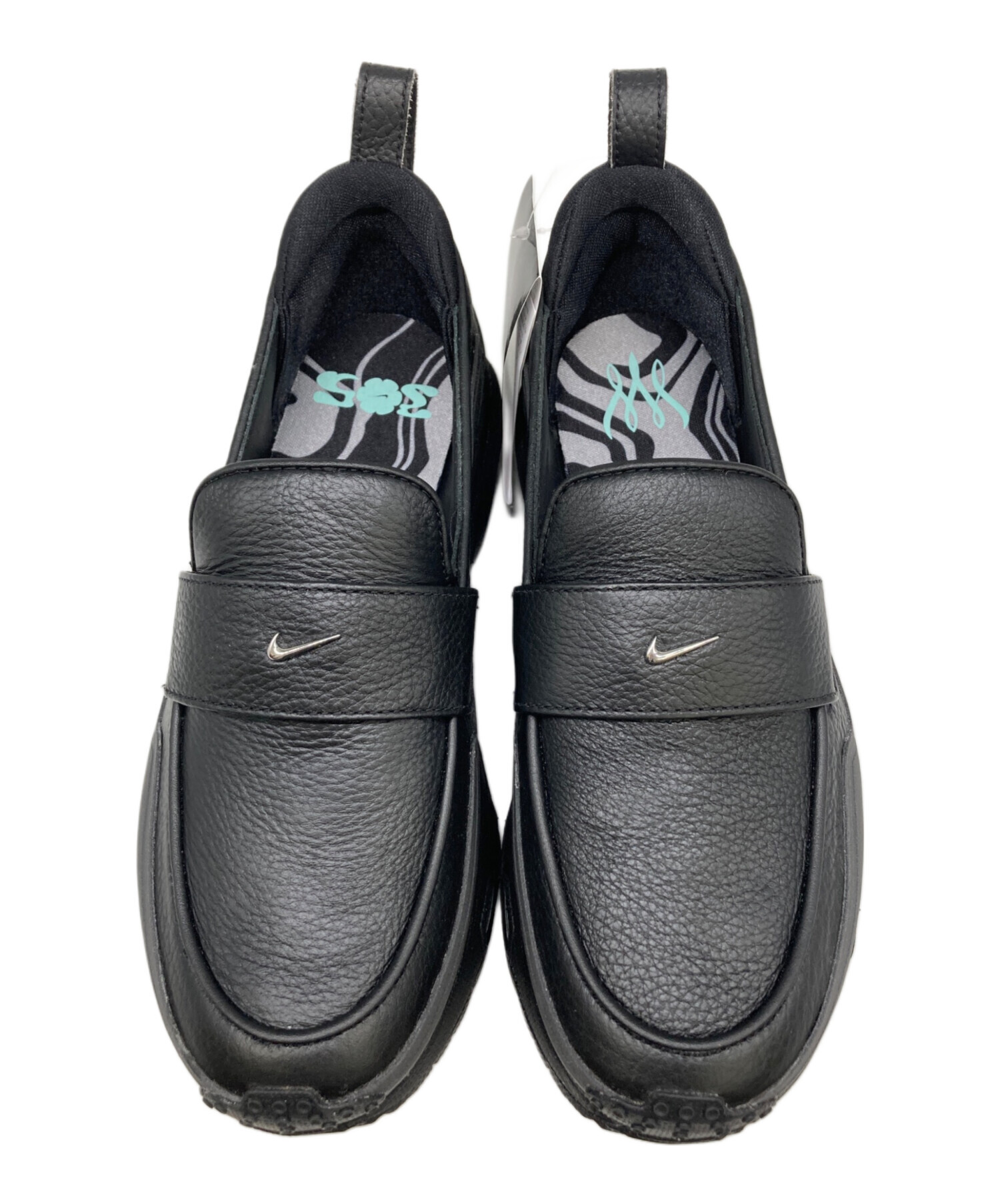 中古・古着通販】NIKE (ナイキ) ローファー ブラック サイズ:SIZE 24.5