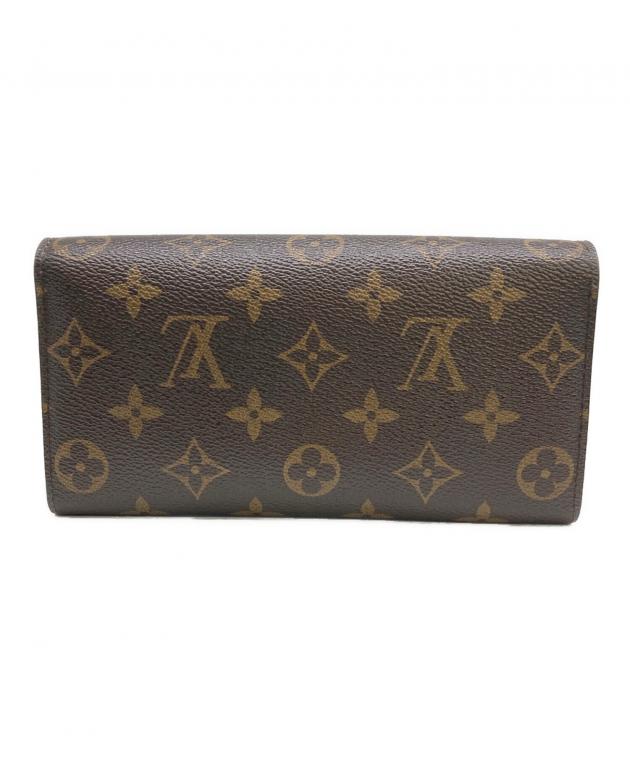 中古・古着通販】LOUIS VUITTON (ルイ ヴィトン) 長財布 ブラウン