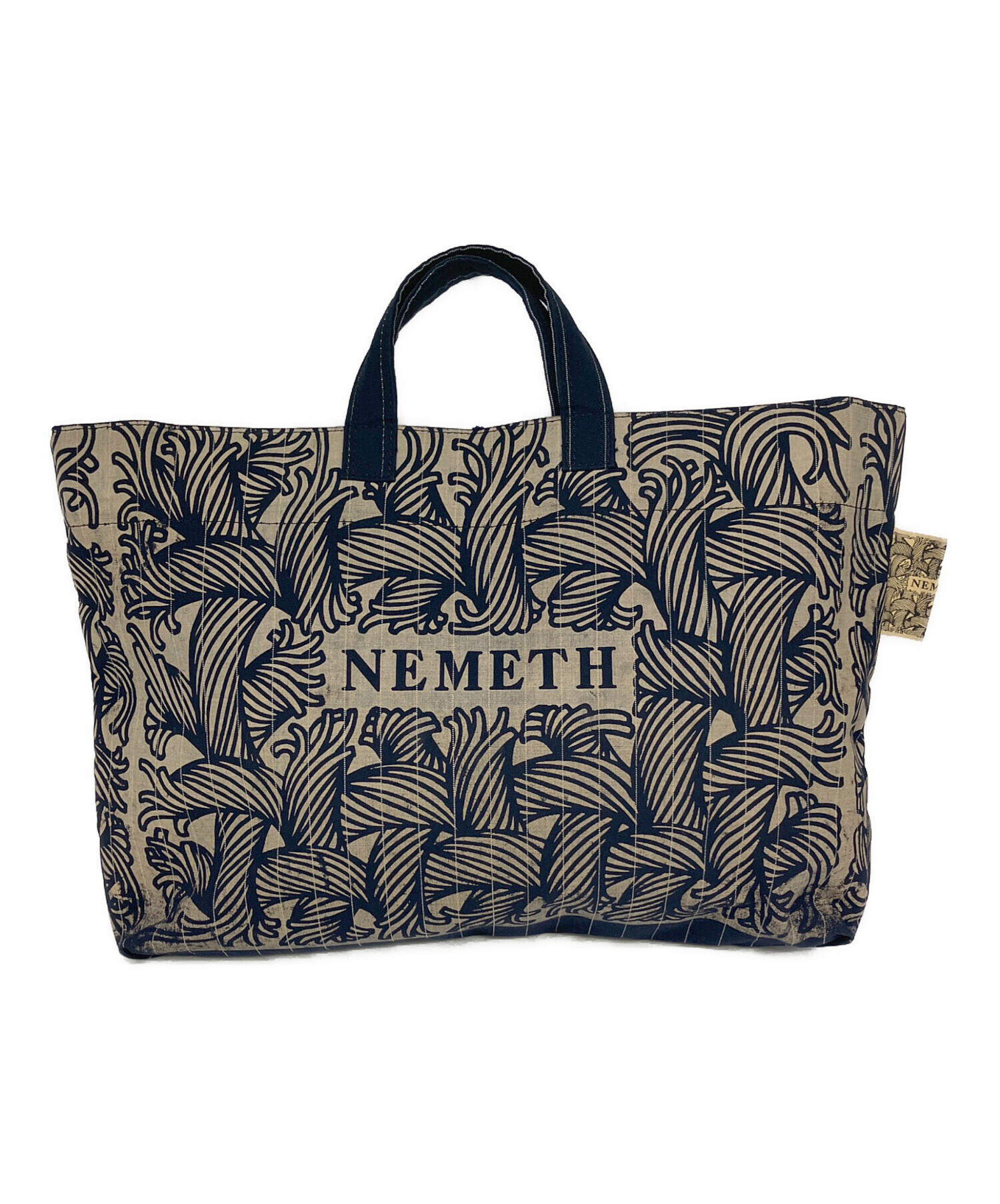 中古・古着通販】NEMETH (ネメス) トートバッグ ベージュ｜ブランド