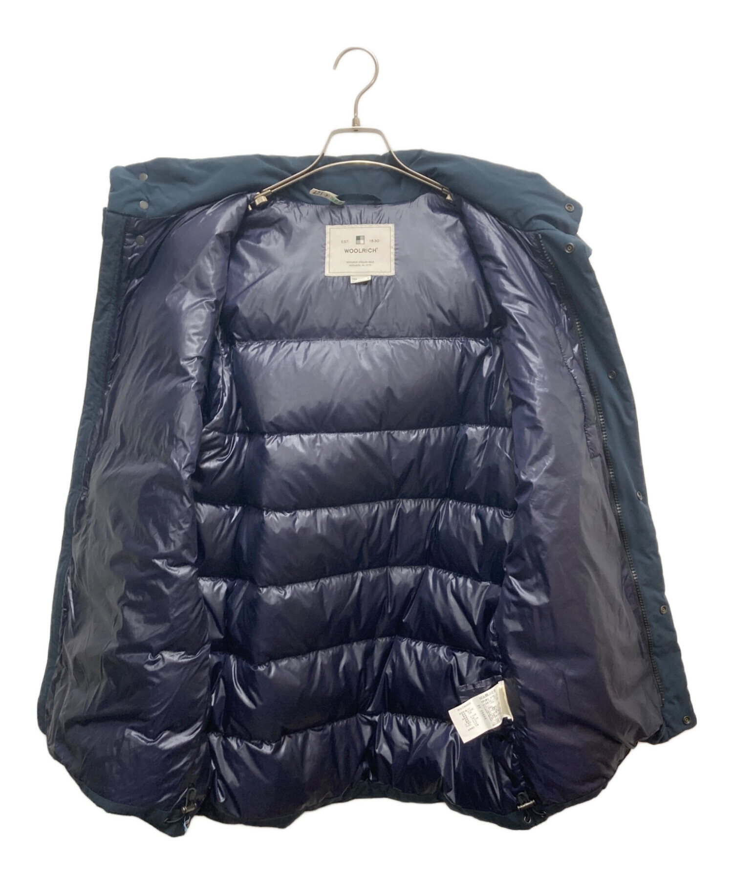中古・古着通販】WOOLRICH (ウールリッチ) ダウンジャケット ネイビー 