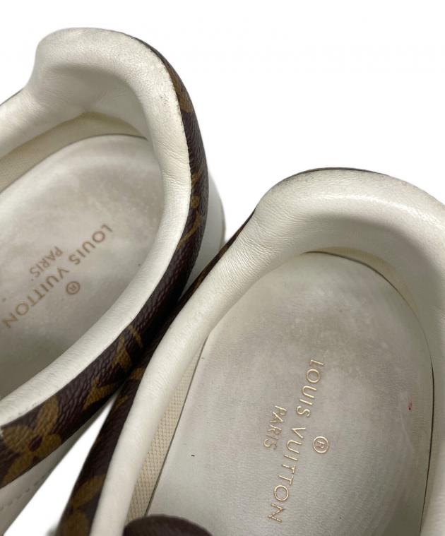 ルイ・ヴィトン ホワイト フラットシューズ 中古・古着通販】LOUIS VUITTON (ルイ ヴィトン) スニーカー ホワイト